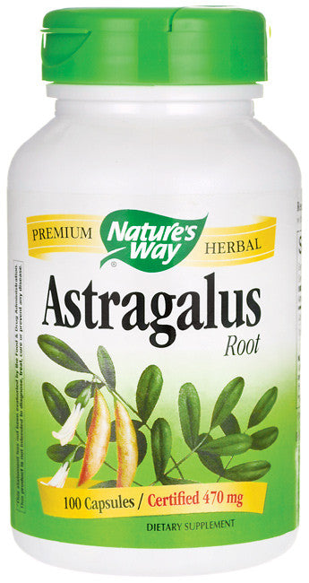 Nature's Way Astragalus Root 100 Capsules