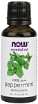Now Peppermint Essential Oil 1 oz.