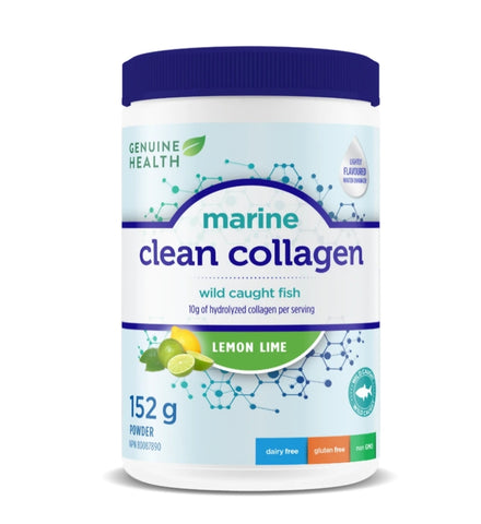 Genuine Health Marine Clean Collagen Lemon Lime