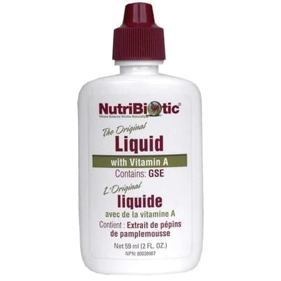 NutriBiotic THE ORIGINAL LIQUID with VITAMIN A - Contains GSE