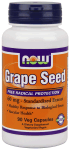 Now Grape Seed 250 mg.  - 90 Veg Capsules
