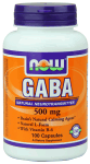 Now GABA 500 mg + B-6 2 mg - 100 Capsules