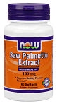 Now Saw Palmetto 160mg 60 softgels
