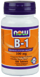 Now Vitamin B-1 (Thiamine) 100mg - 100 Tablets