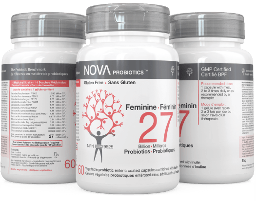 NOVA Probiotics Feminine 27 Billion