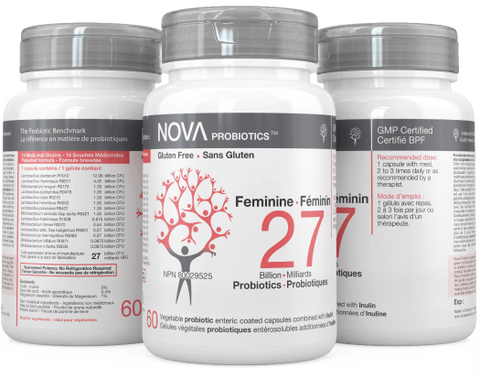 NOVA Probiotics Feminine 27 Billion