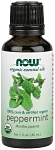Now Organic Peppermint Essential Oil 1 oz.
