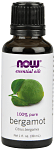 Now Bergamot Essential Oil 1 oz. (30 ml.)